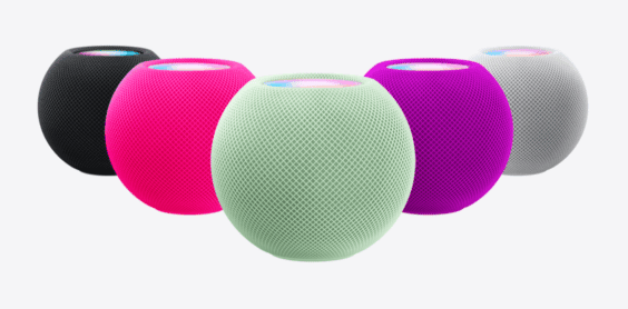 Konzept: So könnte der HomePod mini in weiteren bunten Farben aussehen