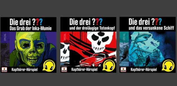 In 3D-Audio: „Die drei ???“ in bearbeiteten Fassungen auf Apple Music