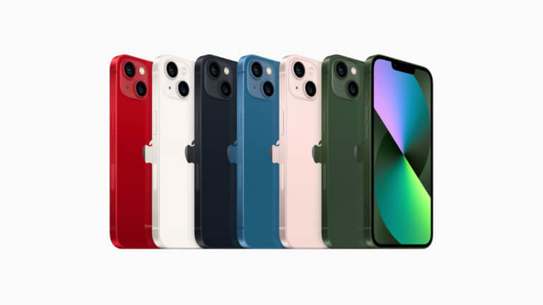 Apple iPhone 13 Color lineup complete komplett Thumb