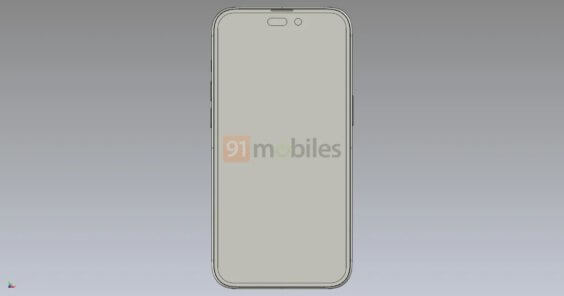 iPhone 14 Pro Renderings - 91Mobiles