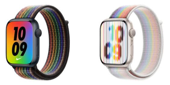 Apple Watch: Ziffernblätter und Armbänder zum Pride-Monat sind da