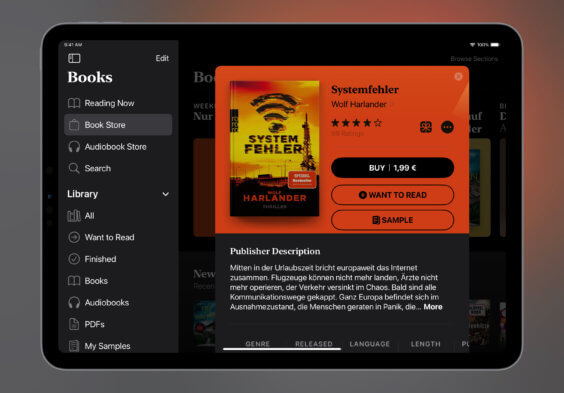 Das E-Book der Woche: „Systemfehler“ für 1,99€ kaufen