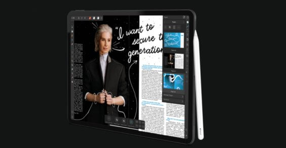 Affinity Publisher kommt auf das iPad