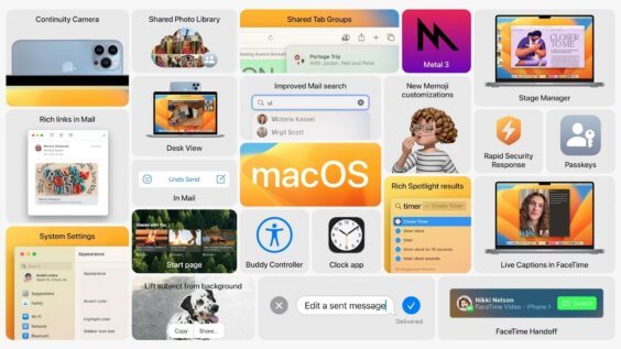 Apple hat macOS 13 Ventura vorgestellt: Das ist neu