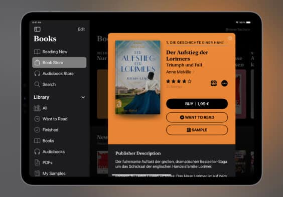 Das E-Book der Woche: „Der Aufstieg der Lorimers“ für 1,99€ kaufen