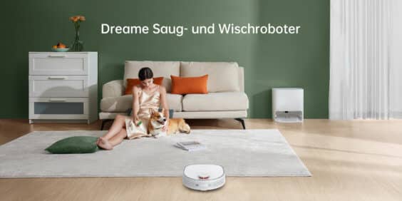 Dreame mit -27 % am Prime Day: Sparen auf Saugroboter und Staubsauger