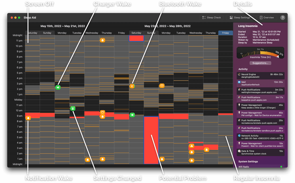 Sleep Aid Features