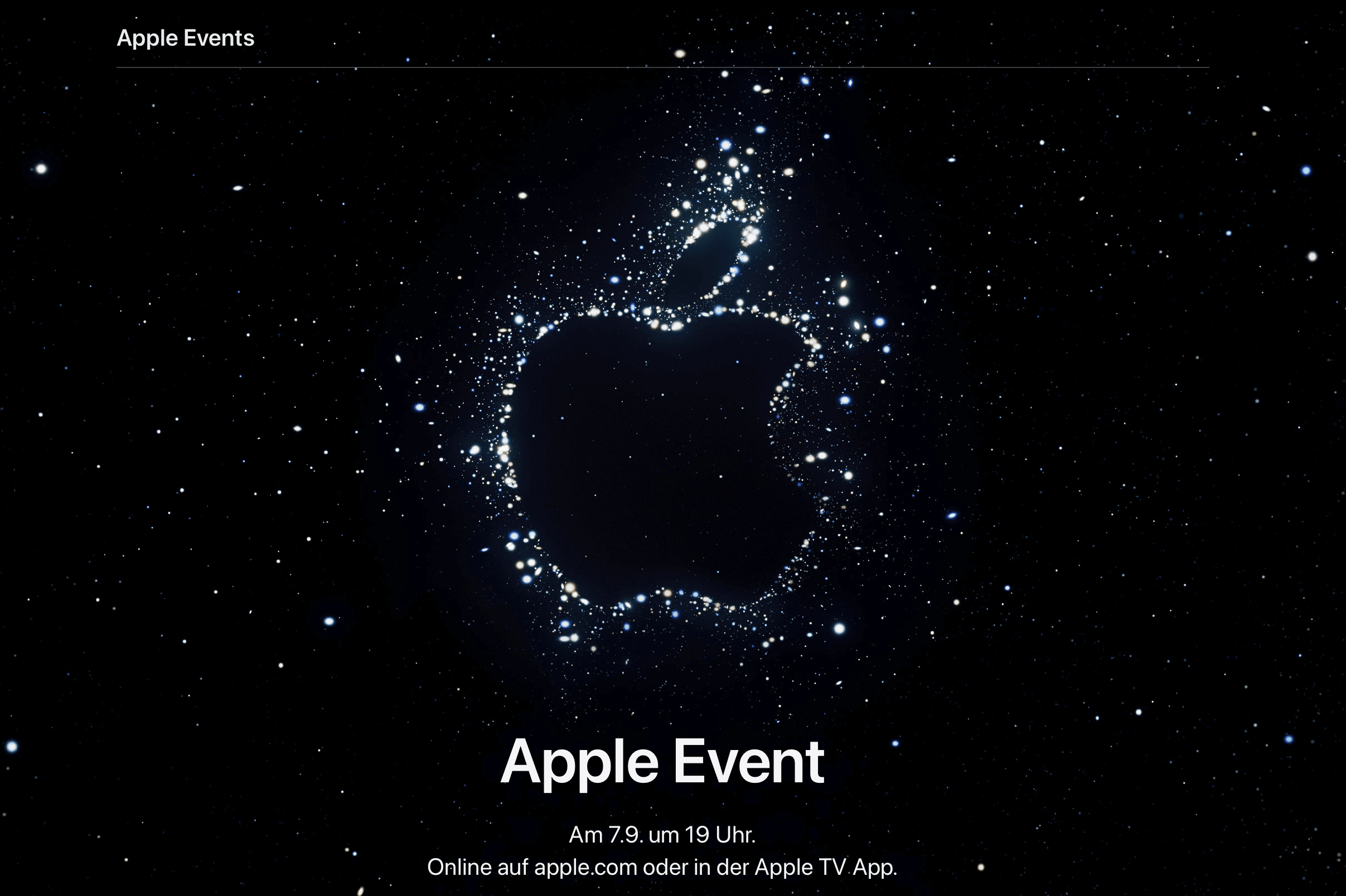 Apple Keynote September 2022