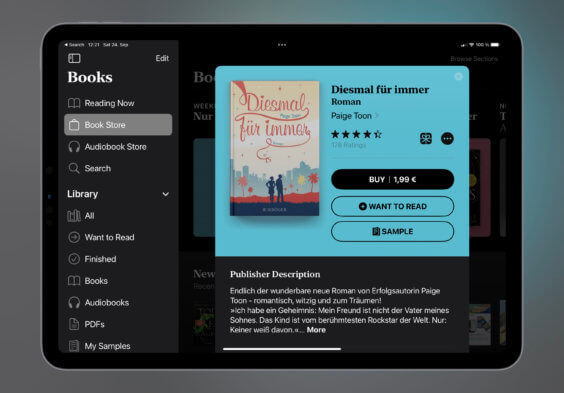 Das E-Book der Woche: „Diesmal für immer“ für 1,99 Euro kaufen