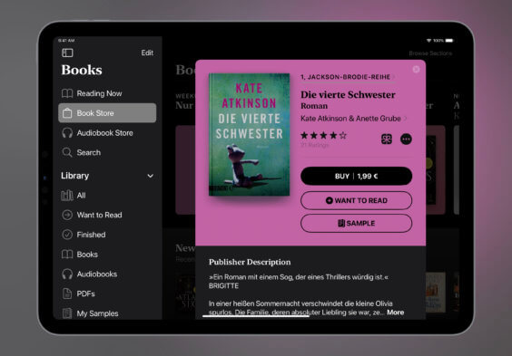 Das E-Book der Woche: „Die vierte Schwester“ für 1,99€ kaufen