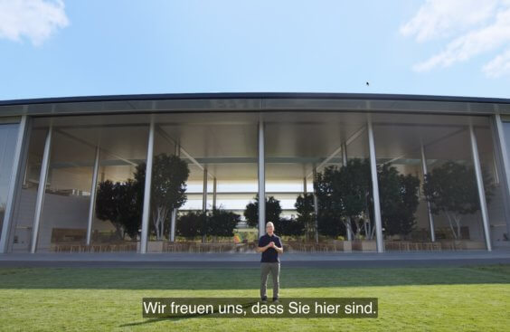 Apple Keynote: Drei Produkte