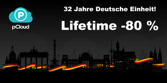 Unity Day 2022 bei pCloud: Sichere Cloud ohne Abo mit -80 % Rabatt