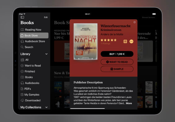 Das E-Book der Woche: Dieses Mal „Winterfeuernacht“ für 1,99 Euro kaufen