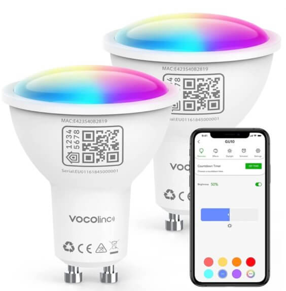 HomeKit-fähiges GU10-Leuchtmittel von VOCOlinc zeigt sich