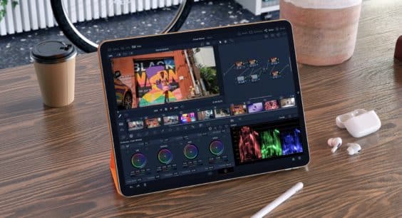 DaVinci Resolve kann nun auch auf dem iPad (Pro) genutzt werden