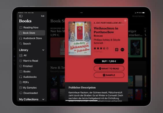 Das E-Book der Woche: Heute noch „Weihnachten in Porthmellow“ für 1,99€ sichern
