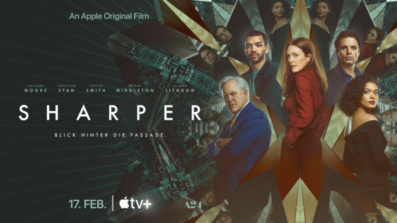 Apple TV+ bietet Thriller „Sharper“ ab sofort zum Streamen an