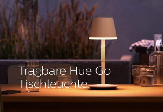 Philips Hue Go Tragbare Tischleuchte ab sofort im Handel erhältlich