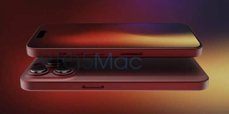 iPhone 15 in rot - 9to5Mac