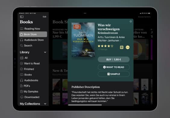 Das E-Book der Woche: Dieses Mal „Was wir verschweigen“ für 1,99 Euro mitnehmen