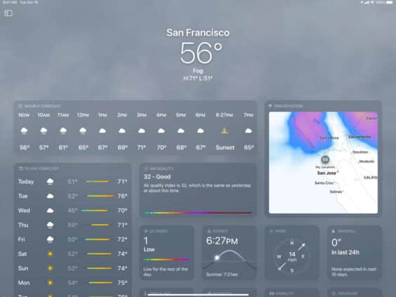 Kein Wetter bei Apple: iOS-App geht in den Klimastreik