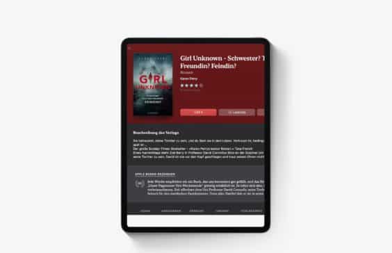 Das E-Book der Woche: Dieses Mal „Girl Unknown – Schwester? Tochter? Freundin? Feindin?“ für 1,99 Euro mitnehmen