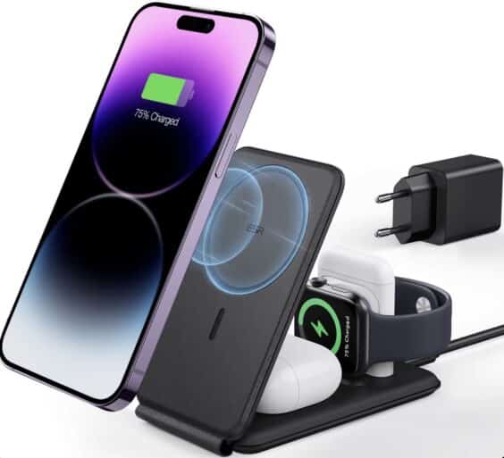 Neue ESR HaloLock 3-in-1-Ladestation für iPhone, Apple Watch und AirPods ab sofort erhältlich