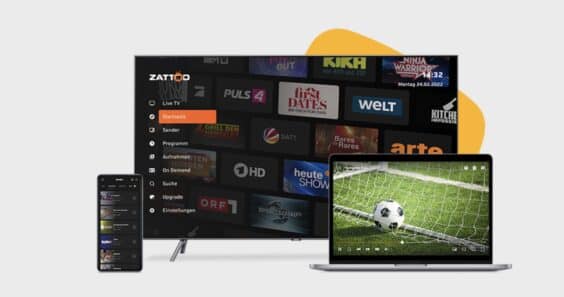 Zattoo Premium Jahresabo mit 33% Rabatt sichern