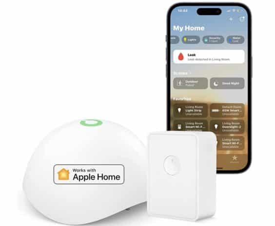 Meross Wassermelder als HomeKit-Variante ab sofort erhältlich