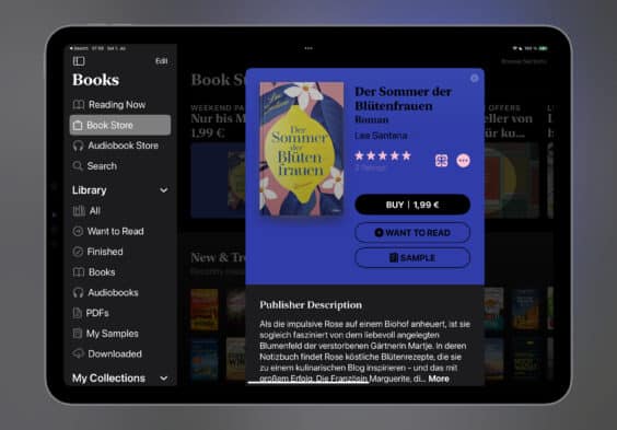 Das E-Book der Woche: Dieses Mal „Der Sommer der Blütenfrauen“ für 1,99 Euro kaufen