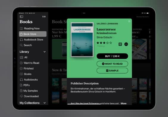 Das E-Book der Woche: Dieses Mal „Lauerzesee“ für 1,99 Euro mitnehmen