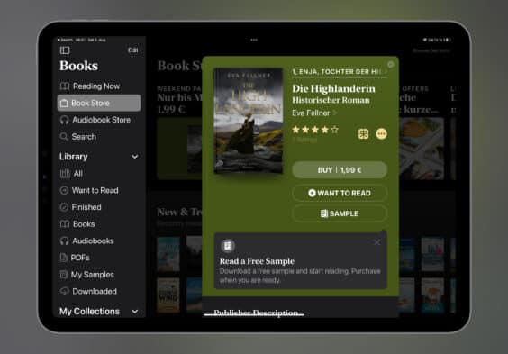 Das E-Book der Woche: Dieses Mal „Die Highlanderin“ für 1,99 Euro mitnehmen