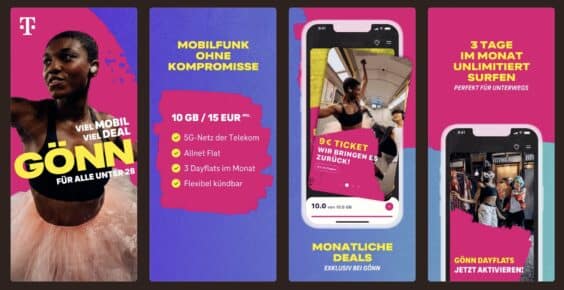 Telekom startet App-basiertes Angebot GÖNN für Junge Leute