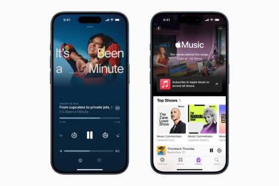 Apple Podcasts bindet über 100 Podcasts von anderen Apps ein