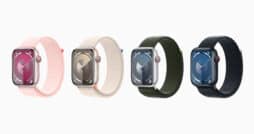 Apple Watch Series 9 mit neuen Armbändern