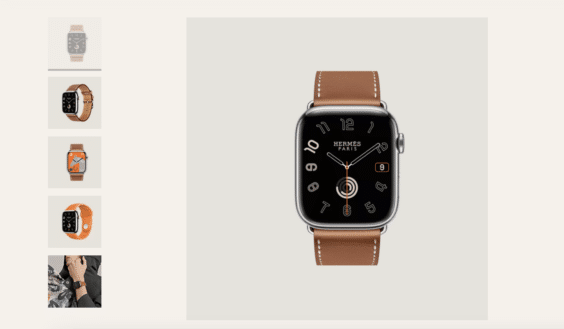 Apple Watch: Hermès bleibt bei Lederarmbändern