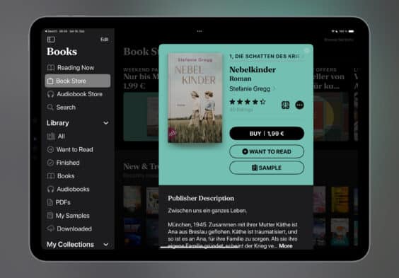 Das E-Book der Woche: Dieses Mal „Nebelkinder“ für 1,99 Euro mitnehmen