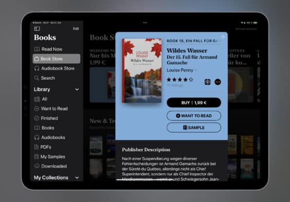 Das E-Book der Woche: Dieses Mal „Stilles Wasser“ für 1,99 Euro mitnehmen