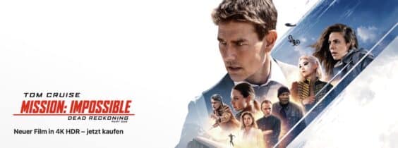 „Mission Impossible: Dead Reckoning Teil 1“ in Dolby Atmos und 4k ab sofort bei iTunes erhältlich