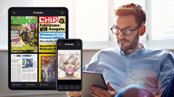 Nur noch im Oktober: Onlinekiosk von Readly 2 Monate für nur 1,99€ testen