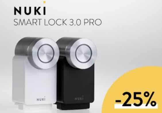 Prime Deal Days: Ihr könnt 25% auf das Nuki Smart Lock 3.0 Pro sparen