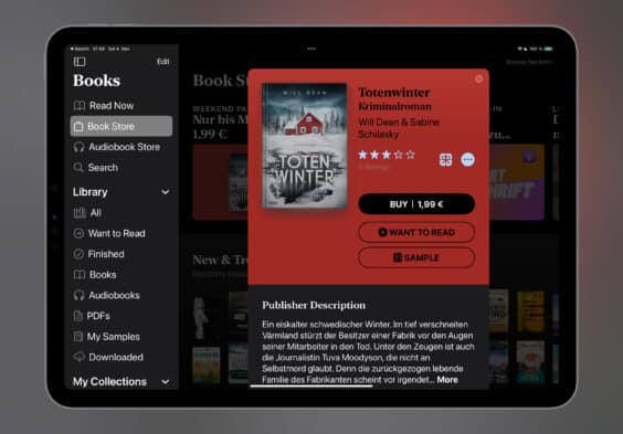 Das E-Book der Woche: Schweden-Krimi im Angebot