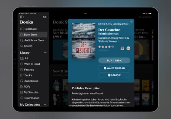 Das E-Book der Woche: Dieses Mal: Der Gesuchte“ für 1,99 Euro mitnehmen