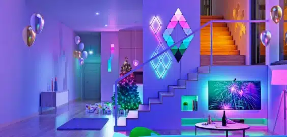Gewinnspiel zum 4. Advent: Nanoleaf Leuchtmittel-Bundle – FROHE WEIHNACHTEN
