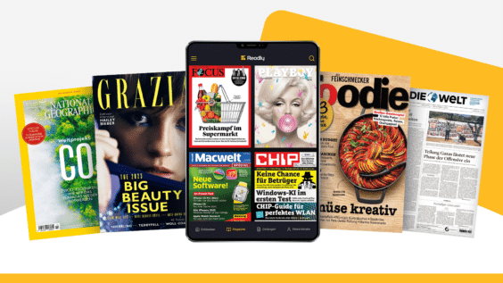 Nur im Januar bei Readly: 7.000 Titel für nur 99 Cent lesen