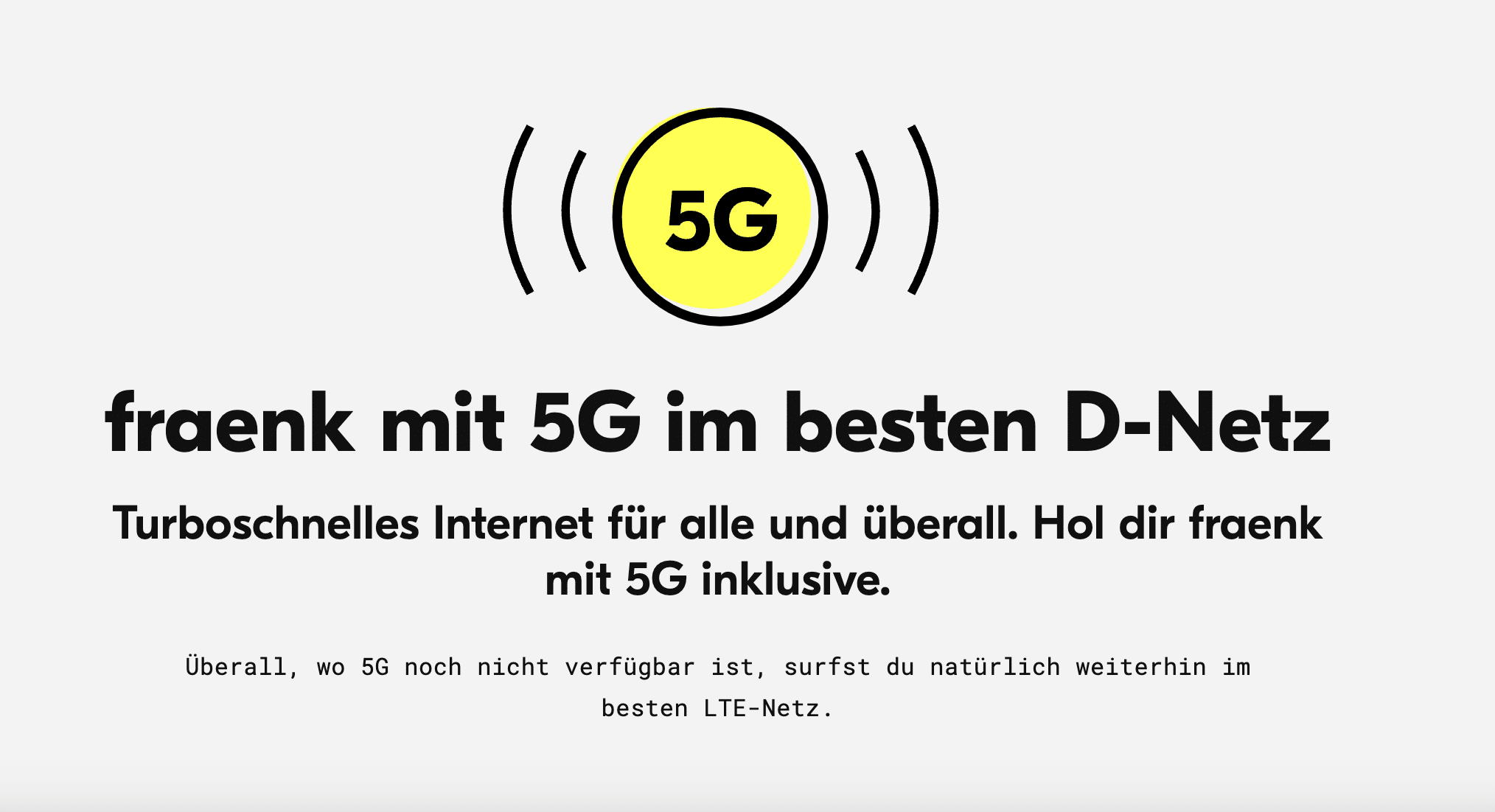 fraenk 5G