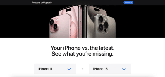 Auf neuer Website: Apple nennt Gründe für ein neues iPhone