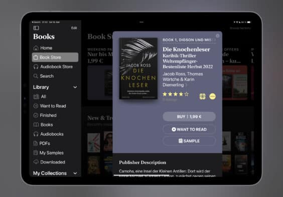 Das E-Book der Woche: Dieses Mal „Die Knochenleser“ für 1,99 Euro mitnehmen
