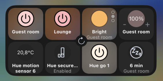 iConnectHue in Version 5.5: Widgets und mehr