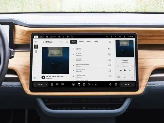 Rivian bringt Apple Music mit Spatial Audio und Dolby Atmos
